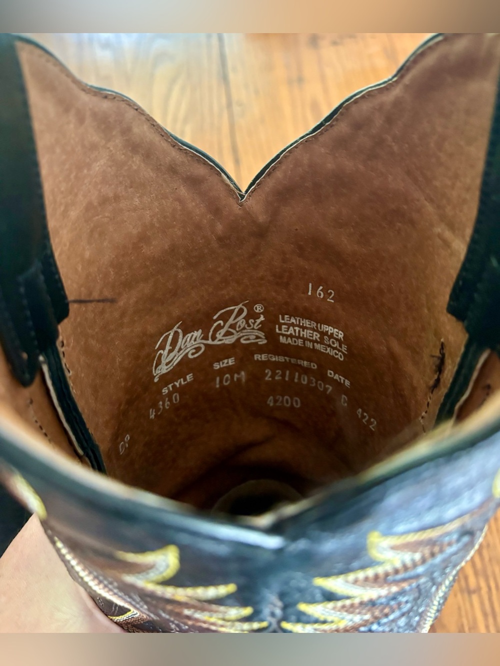 Dan Post Women's Inna Western Boot - Snip Toe - Picture 6 of 11